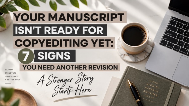 Your Manuscript Isn't Ready for Copyediting Yet: 7 Signs You Need Another Revision